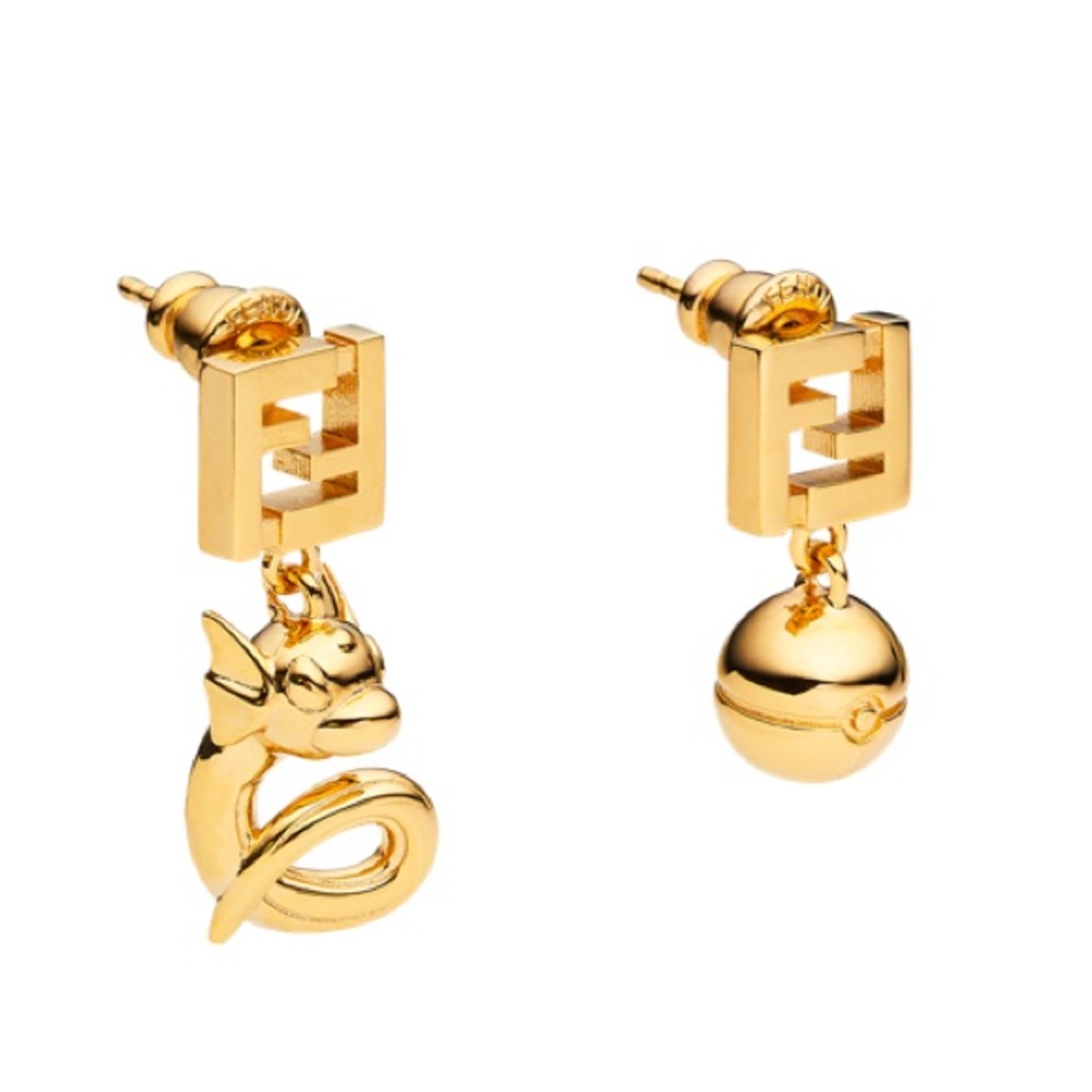 SOLD‼️❌Fendi x POKEMON GP Earrings FRGMT